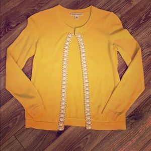 Yellow banana 🍌 republic cardigan
